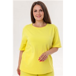 Туника футер 2-х нитка  4207/04/Желтый