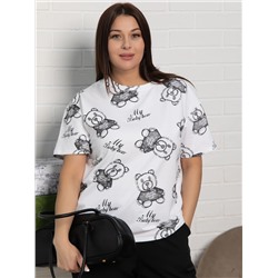 Футболка Бриса (белая) Б15370-20М