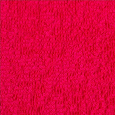 Салфетки махровые декоративные «Этель. Сердечко», 4 шт., 30×30 см, хлопок 100%, фуксия