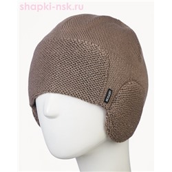HELM Шапка с ушками мужская (57-59)