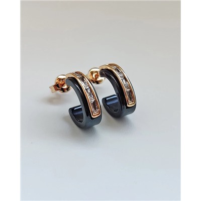 Серьги с керамикой