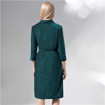 Платье свободного силуэта, Модная реализация (new, с поясом)