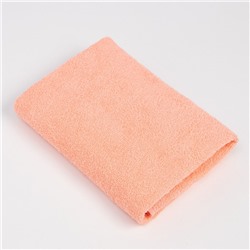 Полотенце махровое «Экономь и Я», 70×130 см, хлопок 100%, персиковое