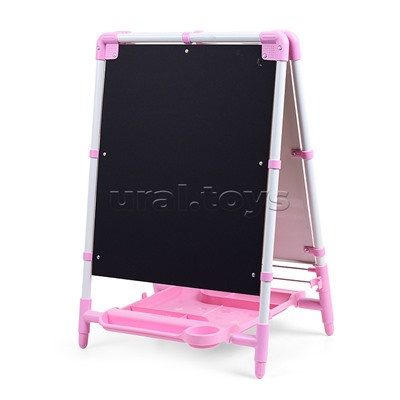 Мольберт «Доска знаний» 1 (розовый-2)