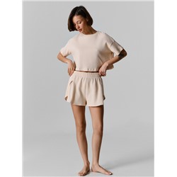 КОМПЛЕКТ ЖЕНСКИЙ (ДЖЕМПЕР, ШОРТЫ) 592608