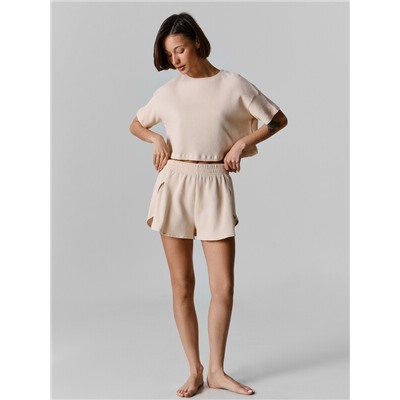 КОМПЛЕКТ ЖЕНСКИЙ (ДЖЕМПЕР, ШОРТЫ) 592608