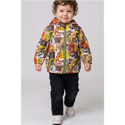 Куртка детская текстильная с полиуретановым покрытием для мальчиков (ветровка) PLAYTODAY, 1240295