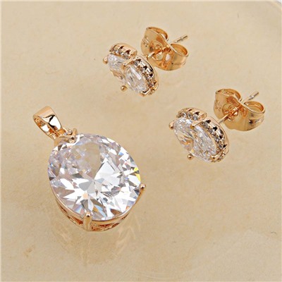 XUPING Серьги/Кулон на гвоздиках арт. 28 0377 (id 280421)