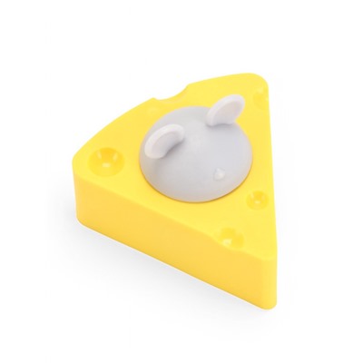 Игрушка для кошек из кошачьей мяты «Сыр» на основании, 5×4 см