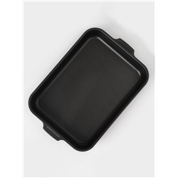 Противень Доляна Promo, 23×30 см, антипригарное покрытие, бордовый
