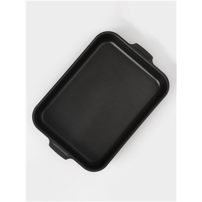 Противень Доляна Promo, 23×30 см, антипригарное покрытие, бордовый