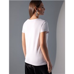 VILATTE Футболка D49.123