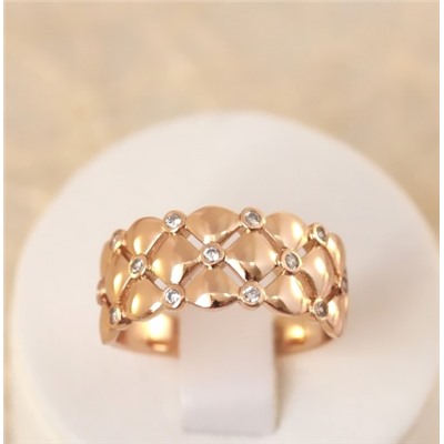 Кольцо позолота  Н01-4726 размер 18,5