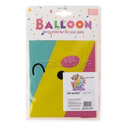 Шар 3D (19''/48 см) Фигура на подставке, Конфетки, 1 шт. в уп.