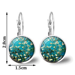 Серьги с английским замком арт. 13 3950 (id 259438)