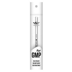 Карандаш для письма по стеклу, металлу, пластику "For GMP" 1383 БЕЛЫЙ СУПЕРМЯГКИЙ Воскресенская Карандашная Фабрика