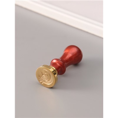 Подарочный набор для сургучной печати «Сова на луне», печать, ручка, сургуч, 12.5×10×3.6 см