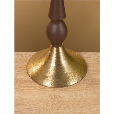 Подсвечник на 1 свечу «Шоколад», 10.5×10.5×25 см