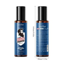 SADOER Шампунь для ухода за бородой Thick Beard Shampoo, 120мл.