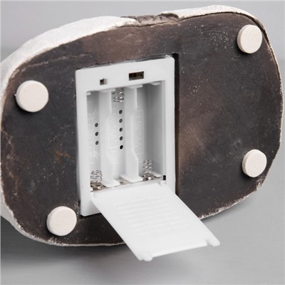 Светодиодная фигура «Новогодний город» 19×17×13 см, полистоун, батарейки ААх3 (не в комплекте), USB, свечение тёплое белое