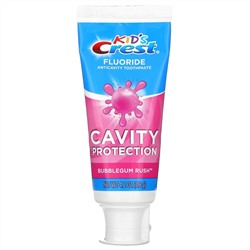 Crest, фторсодержащая зубная паста от кариеса, для детей от 2 лет, со вкусом жевательной резинки, 119 г (4,2 унции)