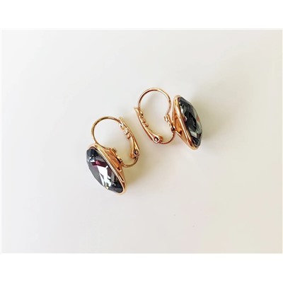 Серьги с кристаллами Swarovski