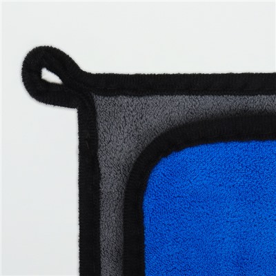 Полотенце для животных, 50×100 см, супервпитывающее, большое, синее