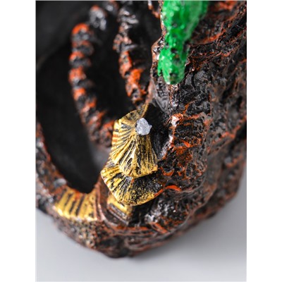 УЦЕНКА Подставка для благовоний "Храм в горах" 18,5х18 см