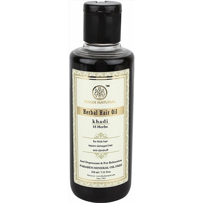 Khadi Natural Масло 18 Трав 210мл