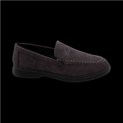 Мокасины BF132-9 серые