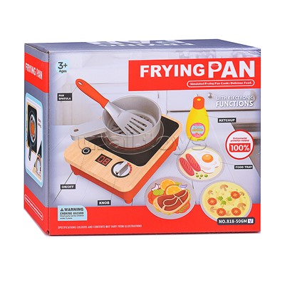 Бытовая техника "Плита со сковородкой" а аксессуарами, в коробке