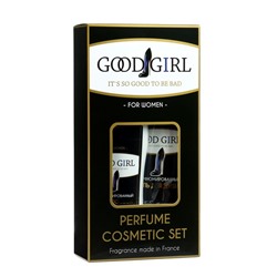 Подарочный набор косметики женский Good girl: гель для душа, 250 мл + крем-лосьон, 200 мл