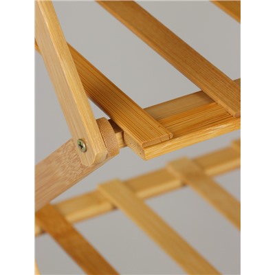 Подставка для цветов Greengo, 6 полок, 50×25×110 см, напольная, бамбук