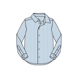 Рубашка текстильная для мальчиков (regular fit)