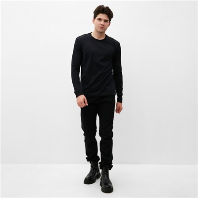 Лонгслив мужской MIST Men's casual размер 46, черный