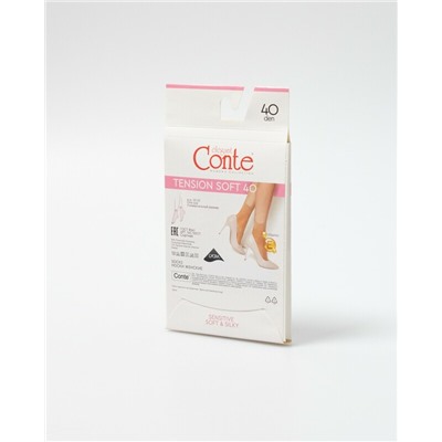 Полиамидные CONTE TENSION SOFT 40  Носки женские