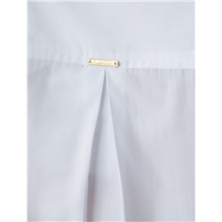 Укороченная блузка из формоустойчивого хлопка