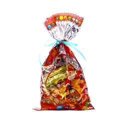 Сладкий новогодний подарок «Варежки», конфеты + игрушка, детский, 500 г