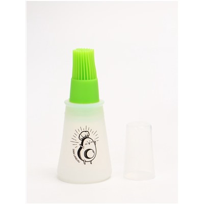 Кисть для масла «Авокадо», 11.8×5.2 см, силикон