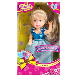 Игрушка кукла "Paula. Выход в свет", голубое платье Игрушки разных брендов, 267859