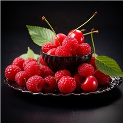 Десерт Малинка и вишня с семенами чиа 130 г Сам бы ел