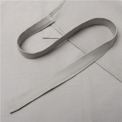 Фартук «Этель» Kitchen, 60×70 см, светло-серый, 100% хлопок, саржа 250 г/м²