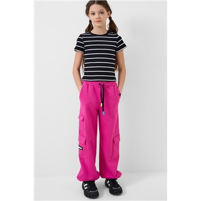 Фуфайка трикотажная для девочек (футболка) PLAYTODAY, 1240215