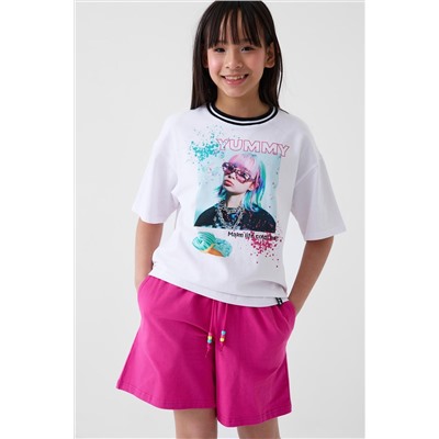 Шорты трикотажные для девочек, 2 шт в комплекте PLAYTODAY, 1240343