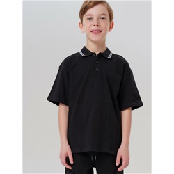 Джемпер трикотажный с воротником поло для мальчиков