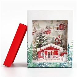 Коробка подарочная новогодняя складная с 3D эффектом «Сказочных моментов», 18×14×23 см