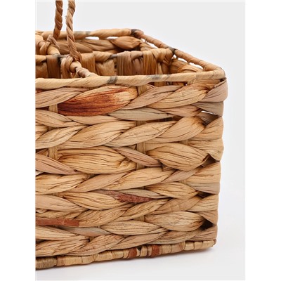 Корзинка для подачи столовых приборов Доляна «Камыш», 4 секции, 20×14 см, солома