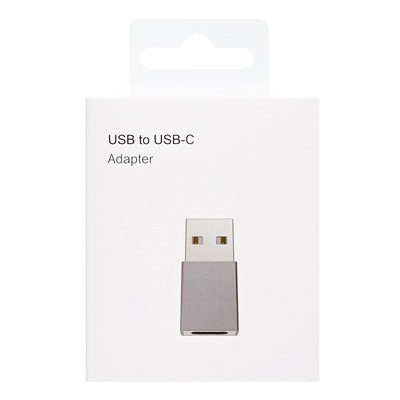 Переходник Type-C (м) - USB (п) - MH301 60W (повр. уп.) 4см (gray)