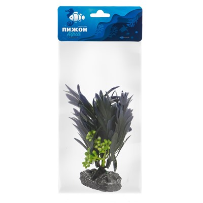 Растение искусственное аквариумное, 14.5×13×13 см