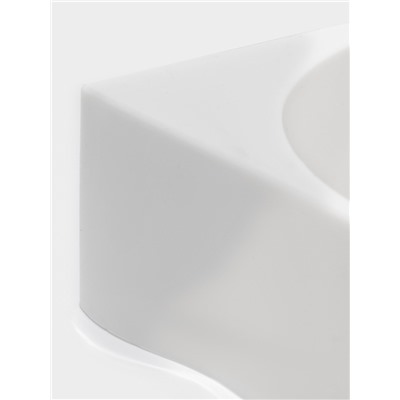 Форма для муссовых десертов и выпечки Доляна «Круг», силикон, 18×5 см, белая